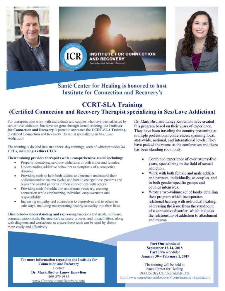 ICR Training Flyer